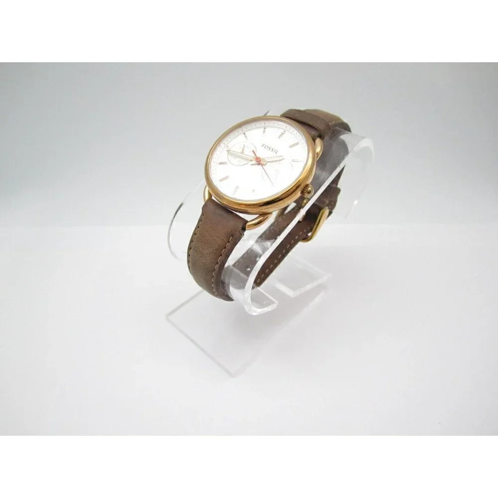 Women Fossil Quartz WR Analog 36mm Dial Causal Round Watch (G433) ES4007